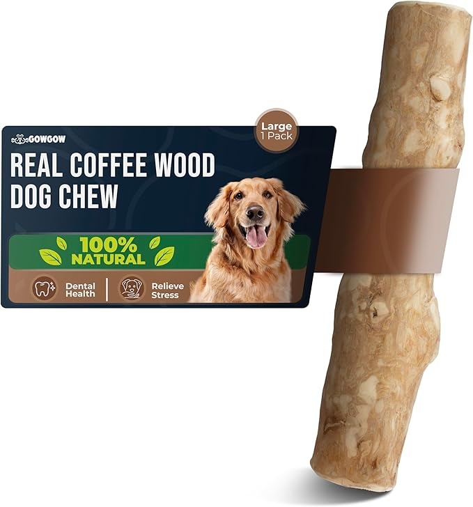 Coffee Wood Dog Chew 1 Pack - GowGow Store