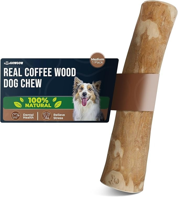 Coffee Wood Dog Chew 1 Pack - GowGow Store