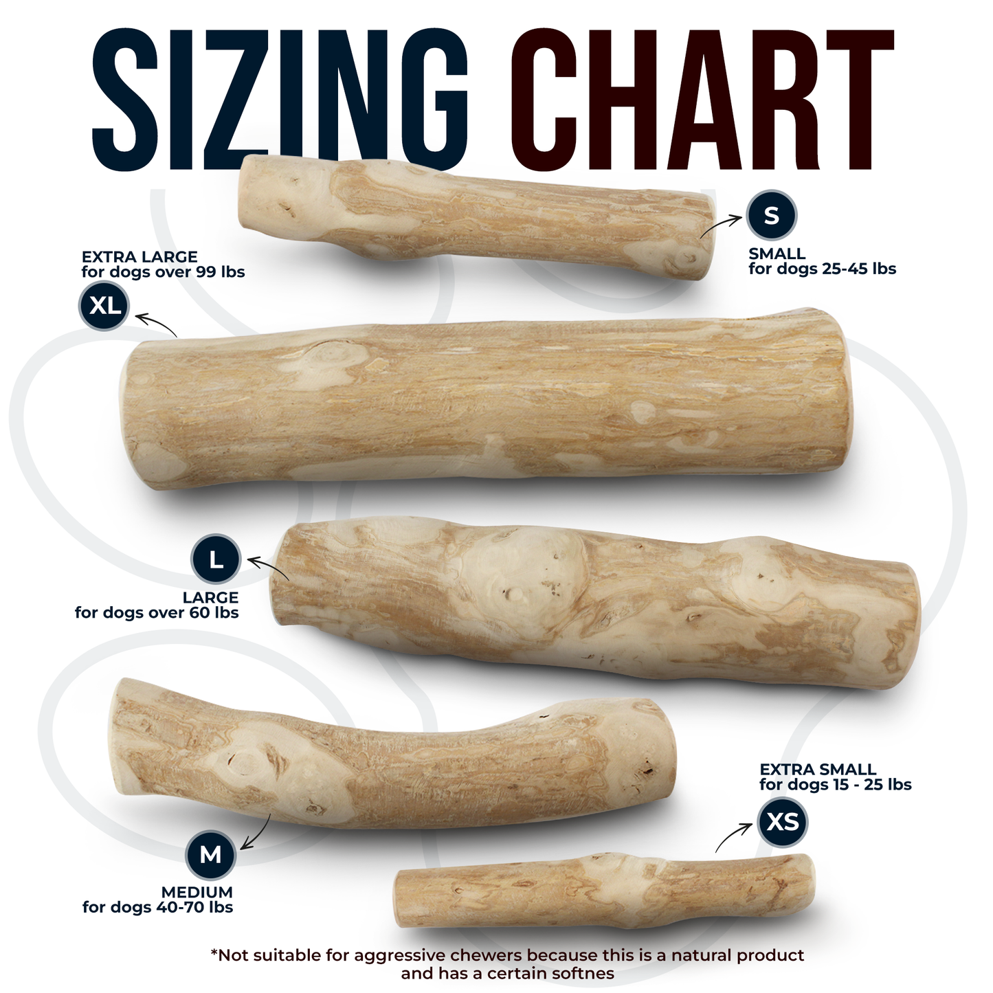 Coffee Wood Dog Chew 1 Pack