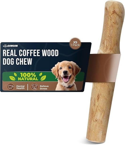 Coffee Wood Dog Chew 1 Pack - GowGow Store