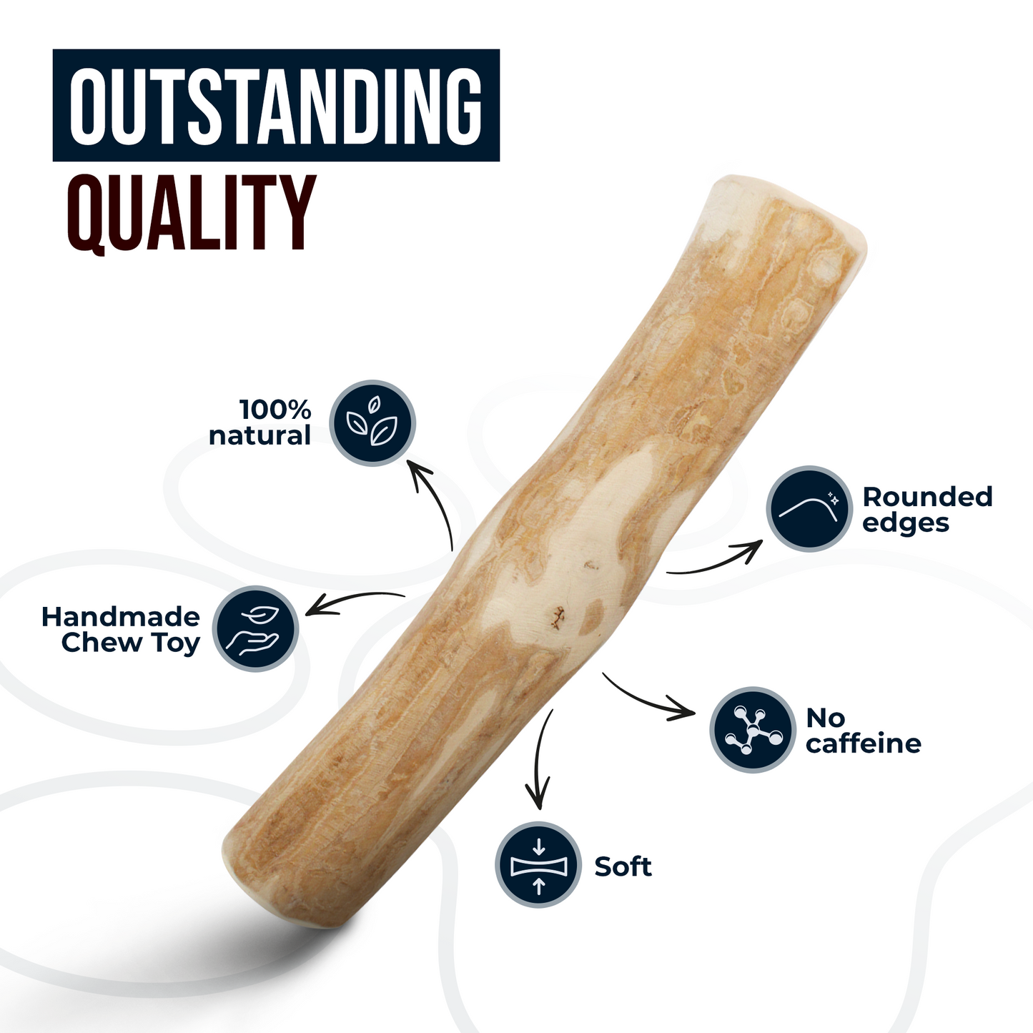 Coffee Wood Dog Chew 1 Pack