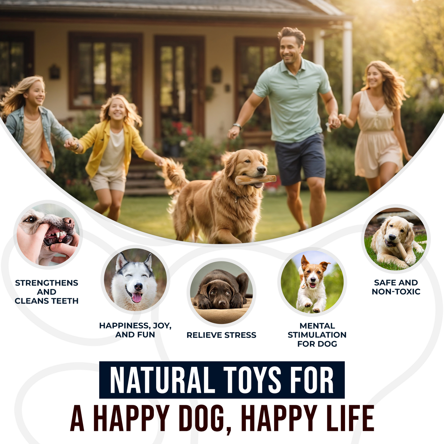 Coffee Wood Dog Chew 1 Pack