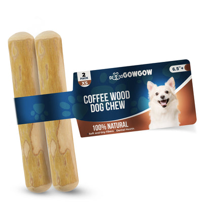 Coffee Wood Dog Chew Stick 2 Pack