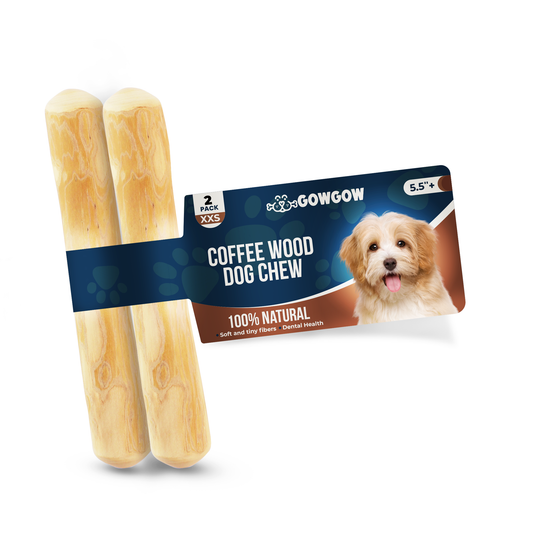 Coffee Wood Dog Chew Stick 2 Pack