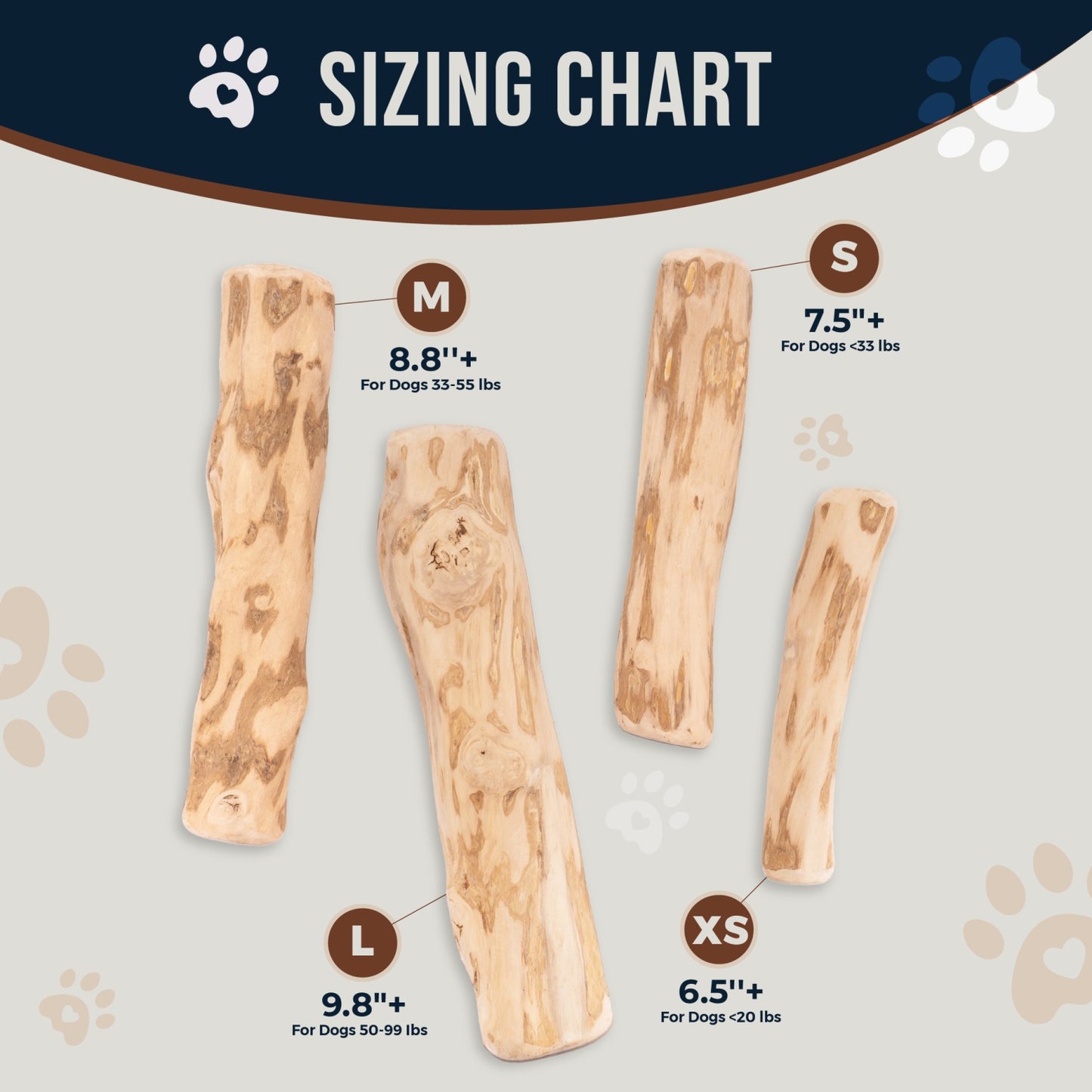 Coffee Dog Wood Chew Stick – Real Chew Toy for Dogs – 100% Natural Puppy Chew Toys for Teething, Organic Wood Stick Helps with Stress Relief – Natural Chew Toy