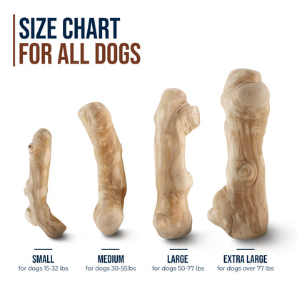 Knots Coffee Wood Dog Chew Sticks