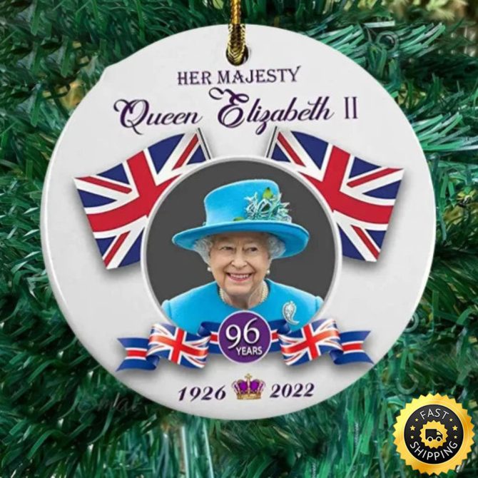 Queen Elizabeth II 1926-2022 Queen Elizabeth Christmas Tree Ornament