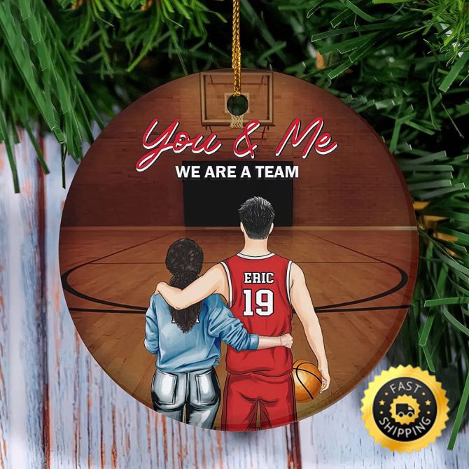 We Are A Team Christmas 2022 NBA Christmas Ornaments