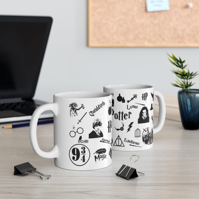 11 & 15 Oz Hp Mug Mug Template - Cricut Mug Press - Mug Jpg - 300 Dpi - Image 2
