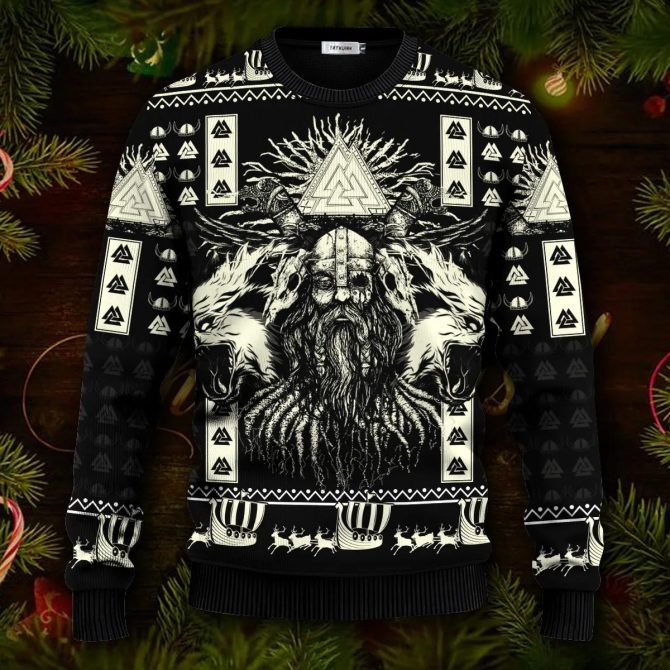 I&apos;m Not An Infidel Viking Ugly Christmas Sweater