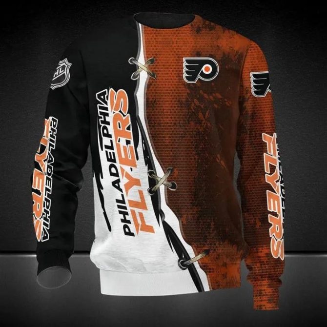 Philadelphia Flyers Ugly Christmas Sweater, NHL Christmas Sweater