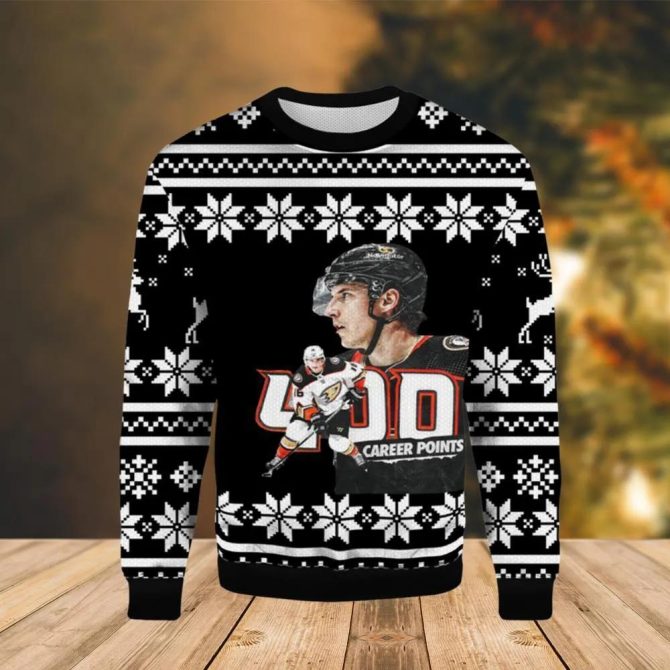 Ryan Strome Anaheim Ducks Ugly Christmas Sweater, NHL Christmas Sweater