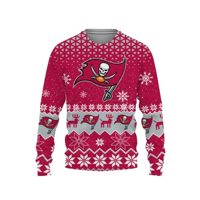 Tampa Bay Buccaneers Ugly Christmas Sweater, NFL Christmas Sweater
