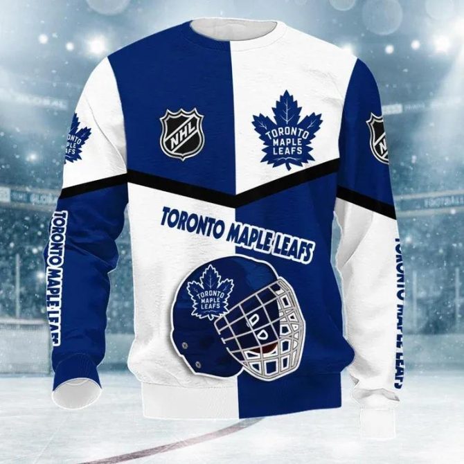 Toronto Maple Leafs Ugly Christmas Sweater, NHL Christmas Sweater