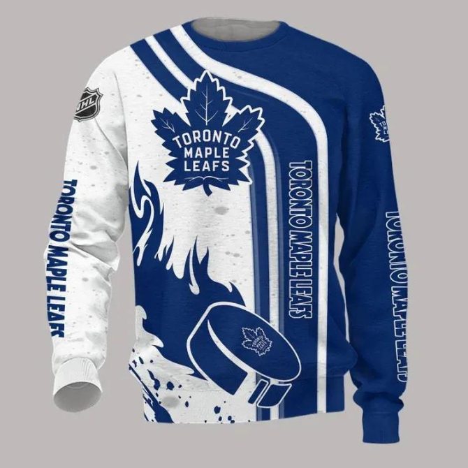 Toronto Maple Leafs Ugly Christmas Sweater, NHL Christmas Sweater