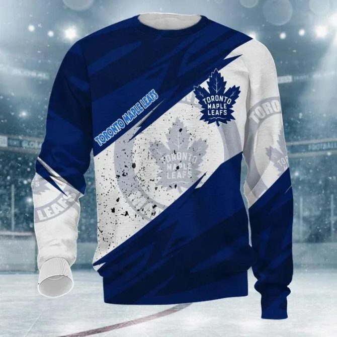 Toronto Maple Leafs Ugly Christmas Sweater, NHL Christmas Sweater