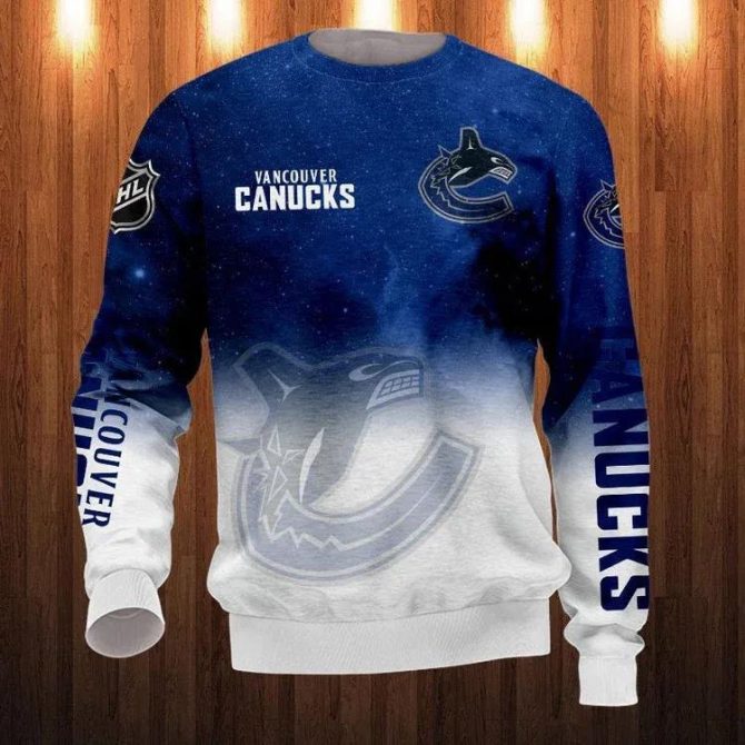 Vancouver Canucks Ugly Christmas Sweater, NHL Christmas Sweater
