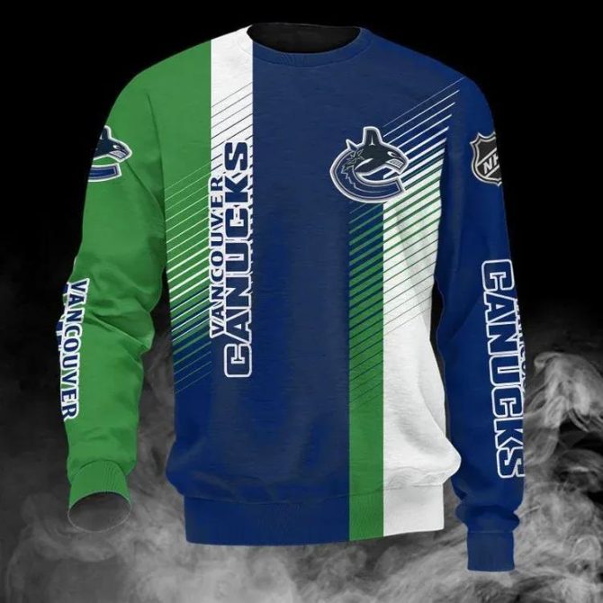 Vancouver Canucks Ugly Christmas Sweater, NHL Christmas Sweater