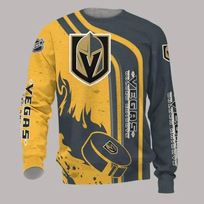Vegas Golden Knights Ugly Christmas Sweater, NHL Christmas Sweater